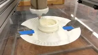 Frosting extrusion