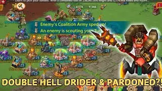 Overlord Guild Came for My Rally trap and Pardoned|| Counter and boozle - Lords Mobile