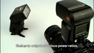 Sony Alpha HVL-F58AM flash review on the Sony A900