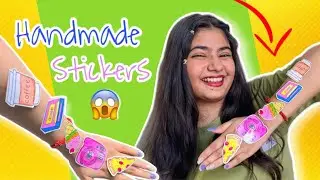 DIY stickers without double sided tape?😱 @itspriyanjalisingh