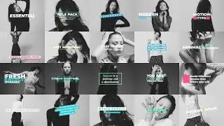 After Effects Template: Essential Title Pack