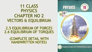 11 Class Physics/Chapter 2/vectors & equilibrium/2.5 Equilibrium of Forces/2.6 Equilibrium of Torque