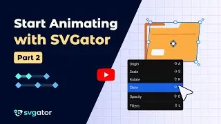 Add New Animation Elements to a Project: Build and Animate a Folder | SVGator