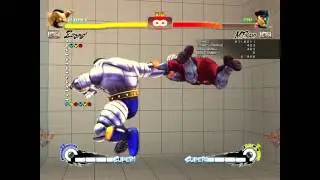 USF4 Zangief's combo into Ultra 2