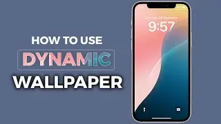 How to Use Dynamic Wallpaper on iPhone iOS 18 | Apple info