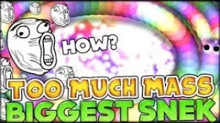 NEW SLITHER GAME??! Biggest Snake In The World!!! Snok.io