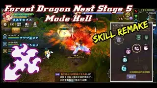 Skill REMAKE SALEANA Gameplay FDN Stage 5 - Dragon Nest Mobile