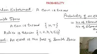 Basic Idea of Probabilty