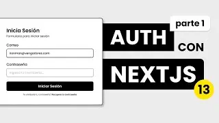 Sistema de Autenticación con Next.js 13: API de Login, Registro y Cambio de Contraseña | Backend