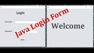 How to Create Simple Login Form in Java with Source Code| Netbeans