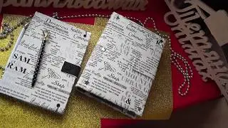 Холдер со сменным блокнотом из кожзама 