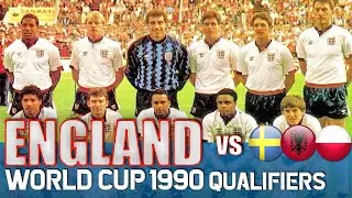 England World Cup 1990 Qualification All Matches Highlights | Road to Italy