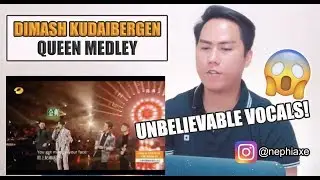 [SINGER REACTS] Dimash Kudaibergen with Super Vocal Boys - Queen Medley | The Singer 2019