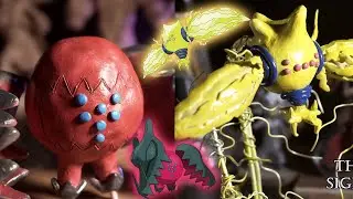 Making Regieleki & Regidrago POKEMON Sword & Shield Clay Art