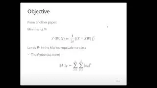 Paper Club with Arvid - DAGs with NO TEARS: Continuous Optimization for Structure Learning
