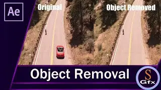 Object Removal | Clean Plate | Content Aware Fill After Effects