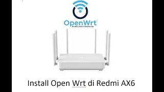 Install OpenWrt Redmi AX6