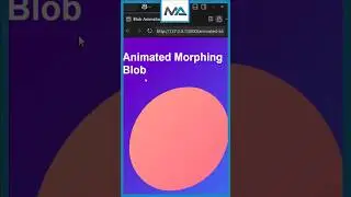 🌐 Create a Blob Animation in 60 Seconds! ⏱️ (HTML, CSS) 