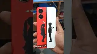 Vivo y56 Apply picture skin lamination #shortvideos