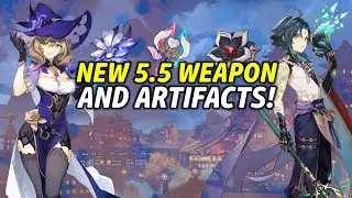 Which Characters Can ACTUALLY Use These?! | Genshin Impact 5.5 Weapon and Artifact Analysis