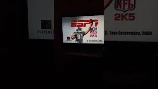ESPN NFL 2K5 Shipped In The Mail Yesterday
