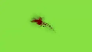 Real Blood Burst Green Screen Effect|Friends company|hamza db