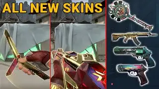 ALL New Champions 2022 Bundle Upgrades & Battlepass Skins | VALORANT