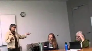 Andrea Sankar, Arlene Weisz, Jessica Robbins-Ruskowski - Brown Bag Talk 2015-2016