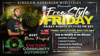 Freestyle Friday 01/19/24 | Updates | Upcoming lecture | Community | Stop getting in Yah's way!