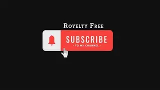 Awesome Youtube Subscribe Button Animation || Royalty Free || Useful for Video