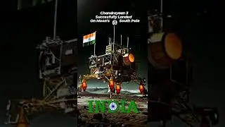 Proud India 🇮🇳❤ #Chandrayaan3 #Successful_Landing#ISRO #India #SpaceResearch #Moon