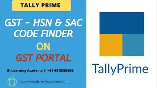 Gst HSN /SAC code finder on GST Portal|| HSN Code from 1st April 2021