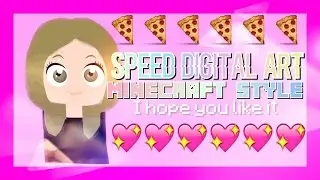 Speed Digital Drawing — How I do the hair and above