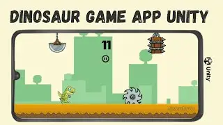 Dinosaur Race Game App Mobile C# UNITY | SOURCE CODE | DOWNLOAD