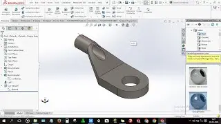 How to design Terminal lug in solidworks