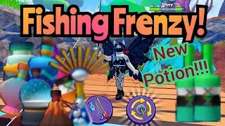 New *Mutation Cure Potion* and more in Fishing Frenzy! Dragon Adventures!