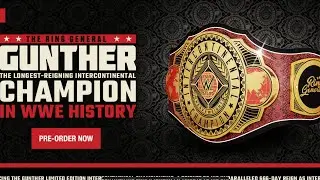 Brand New Gunther 666 Days Signature Series Championship Now On WWE Shop