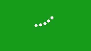 Dotted Wave Green Screen Effect | Dynamic Wave Animation | Green Screen Library