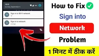 Sign in to Network Airtel Error Problem || How to Fix Sign in to network Error Problem Solve