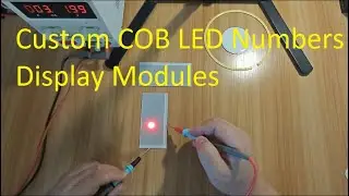 Custom COB LED Numbers Display Modules–Tailored numbers symbols characters Display Solutions(202509)