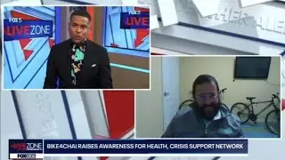 FOX 5 DC: Bike4Chai Raises Awareness for Health, Crisis Support Network