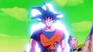 Goku uses Ultra Instinct in Dragon Ball Z