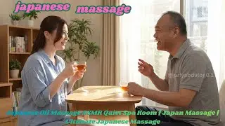 Japanese Oil Massage ASMR Quiet Spa Room | Japan Massage | Ultimate Japanese Massage