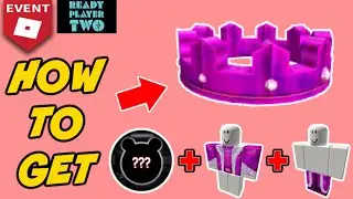 [EVENT] 🤑FREE🤑 HOW TO GET CROWN OF MADNESS & ROBE | ROBLOX READY PLAYER TWO ITEMS | BADGE | TUTORIAL