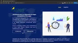 Plateforme pour les demandes de stages de mobilités à l'étranger