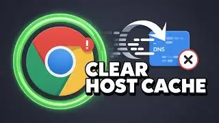 How To Clear Host Cache (DNS Cache) In Chrome | IN 60 SECONDS