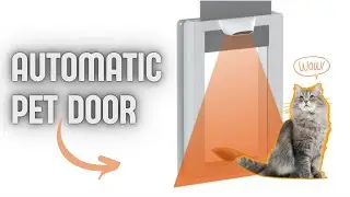Smart, AI-powered, automatic pet door