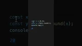 How to round a number to the nearest integer in JavaScript!