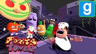 Gmod Mod Reviews: PIZZA TOWER NPC's and Ragdolls! (Ft. Woof Gamer)