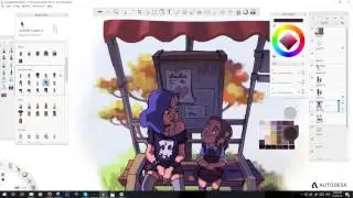 Autodesk SketchBook Pro Demo with Jenny Harder